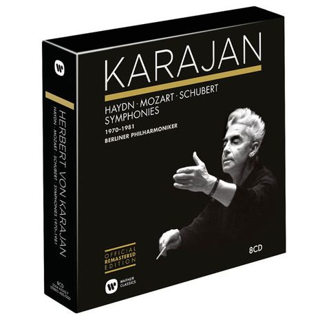 Herbert von Karajan Edition 12 - Classical Symphonies 1970-1981, 8 CDs