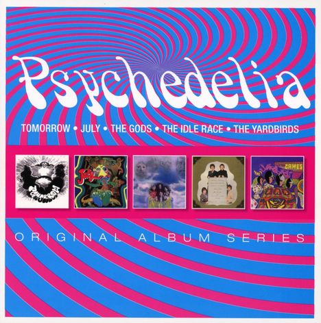 Psychedelia: Original Album Series, 5 CDs
