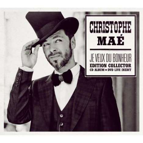 Christophe Maé: Je Veux Du Bonheur: (Edition Collector) (CD + DVD), 1 CD und 1 DVD