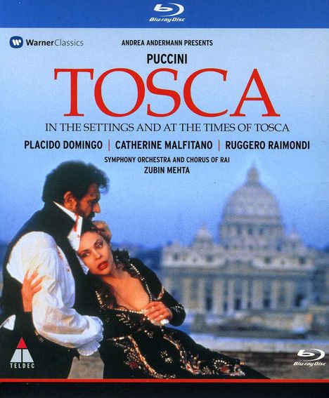 Giacomo Puccini (1858-1924): Tosca (TV-Produktion), Blu-ray Disc