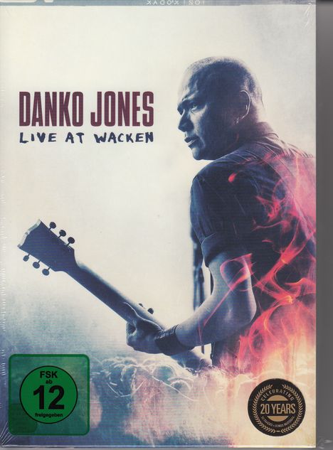 Danko Jones: Live At Wacken, 1 CD und 1 Blu-ray Disc