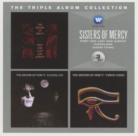 The Sisters Of Mercy: The Triple Album Collection, 3 CDs