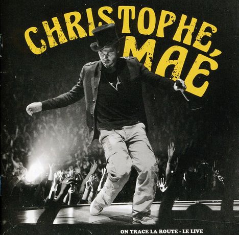 Christophe Maé: On Trace La Route - Live, 1 CD und 2 DVDs
