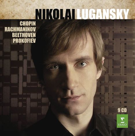 Nikolai Lugansky - Chopin/Rachmaninoff/Beethoven/Prokofieff, 9 CDs