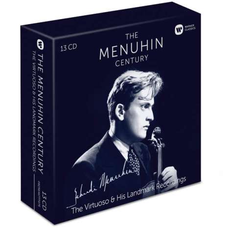 Yehudi Menuhin - The Virtuoso and his Landmark Recordings, 13 CDs