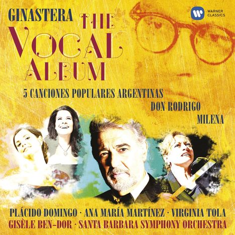Alberto Ginastera (1916-1983): The Vocal Album, CD