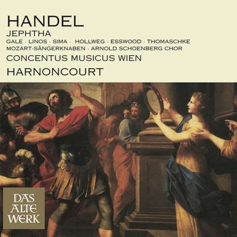 Georg Friedrich Händel (1685-1759): Jephta, 3 CDs