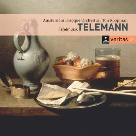 Georg Philipp Telemann (1681-1767): Tafelmusik (Ausz.), 2 CDs