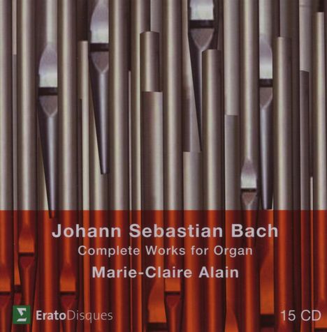 Johann Sebastian Bach (1685-1750): Orgelwerke (Ges.-Aufn.), 15 CDs