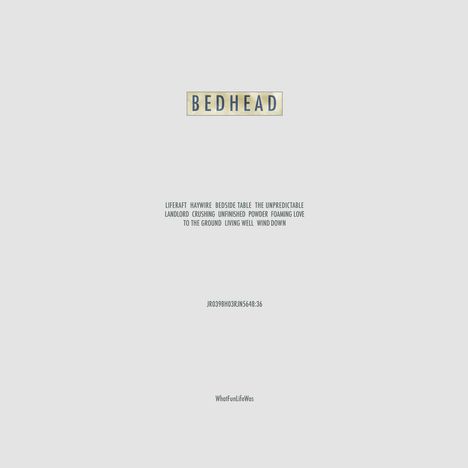 Bedhead: Whatfunlifewas, LP