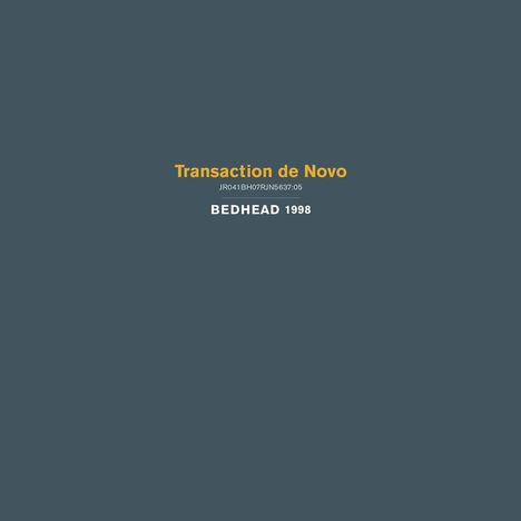 Bedhead: Transaction De Novo (Colored Vinyl), LP