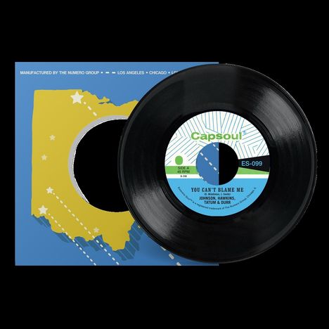 Johnson & Hawkins & Tatum & Durr: You Can't Blame Me (Limited Indie Edition), Single 7"
