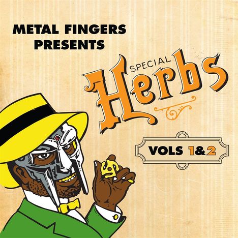 MF Doom: Metal Fingers Presents: Special Herbs Vol. 1 & 2 (Limited Indie Edition), CD