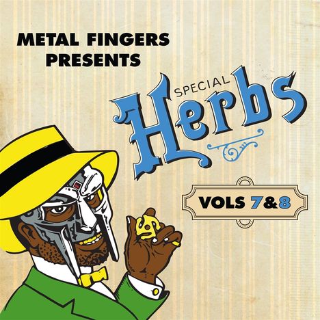 MF Doom: Metal Fingers Presents: Special Herbs Vol. 7 & 8 (Limited Indie Edition), CD