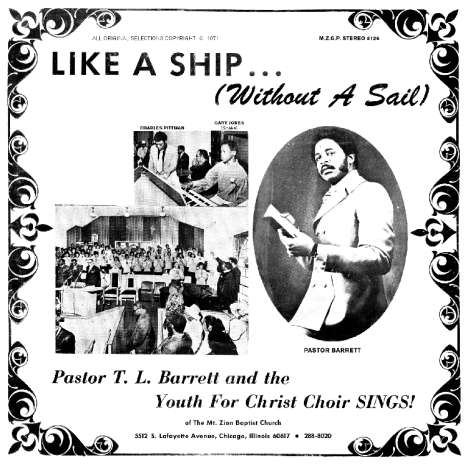 Pastor T. L. Barrett And The Youth For Christ Choir: Like A Ship (Without A Sail), CD