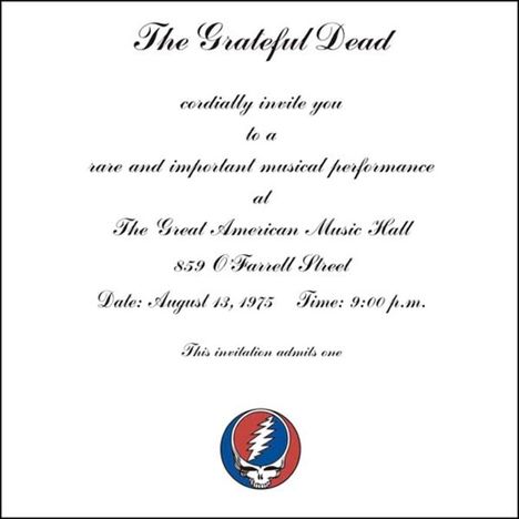 Grateful Dead: Live - One From The Vault (remastered), 3 LPs