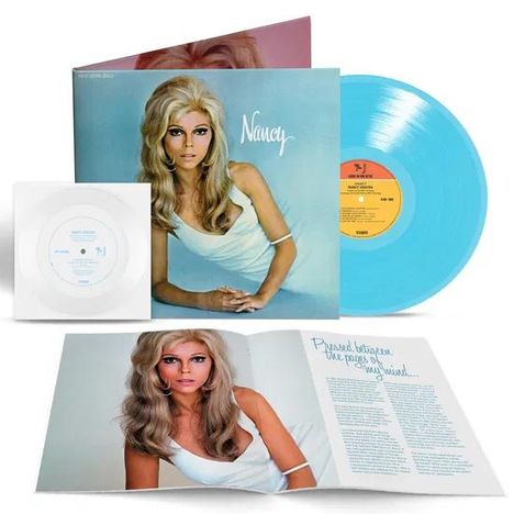 Nancy Sinatra: Nancy (My Mother's Blue Eyes Vinyl) (+ Flexi Record), LP