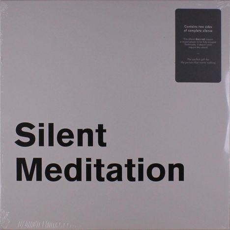 Silence: Silent Meditation, LP