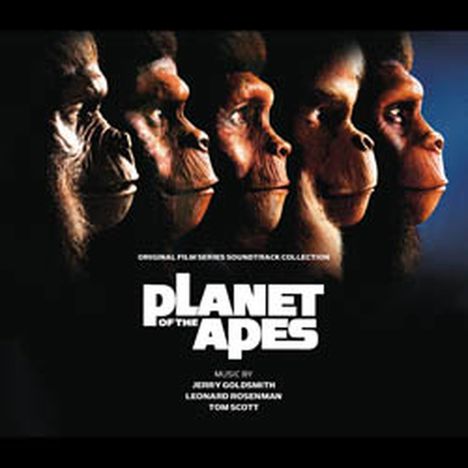 Filmmusik: Planet Of The Apes (DT: Planet der Affen), 5 CDs
