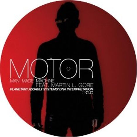Motor feat. Martin L. Gore: Man Made Machine (Picture Disc), Single 12"