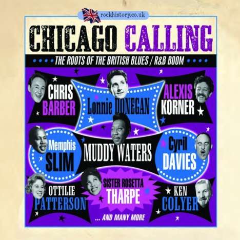 Chicago Calling: The Roots Of British Blues / R&B Boom, 2 CDs