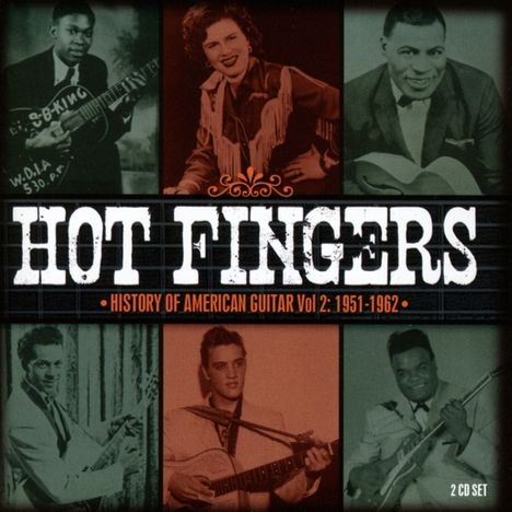 Hot Fingers: History Of American Guitar Vol.2, 2 CDs