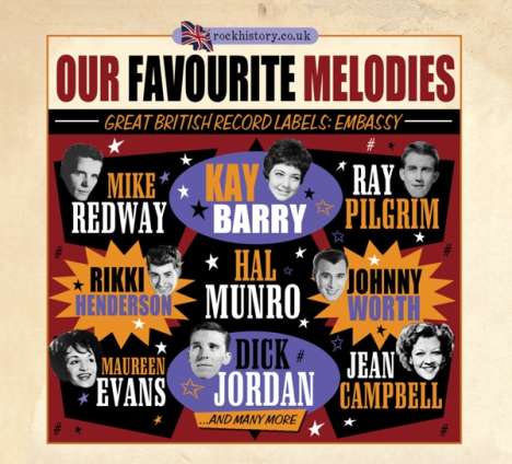 Our Favorite Melodies: Great British Record Labels - Embassy, 2 CDs