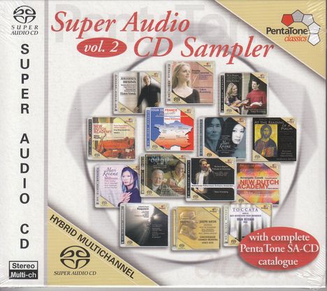 Pentatone-Sampler Vol.2 "Stay in Tune with Pentatone", Super Audio CD