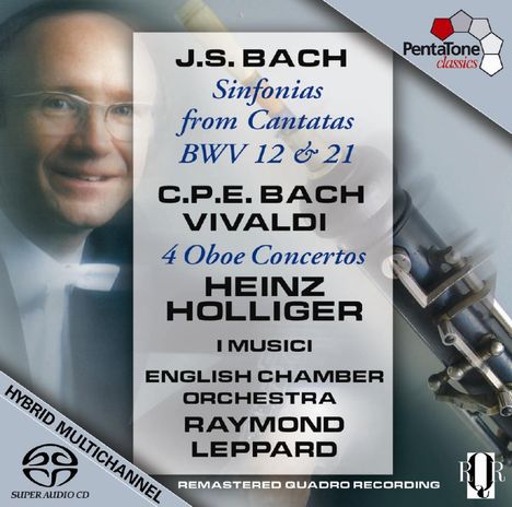 Heinz Holliger spielt Oboenkonzerte, Super Audio CD