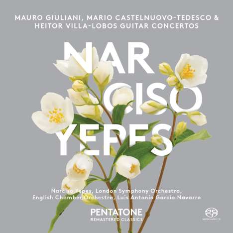 Narciso Yepes spielt Gitarrenkonzerte, Super Audio CD