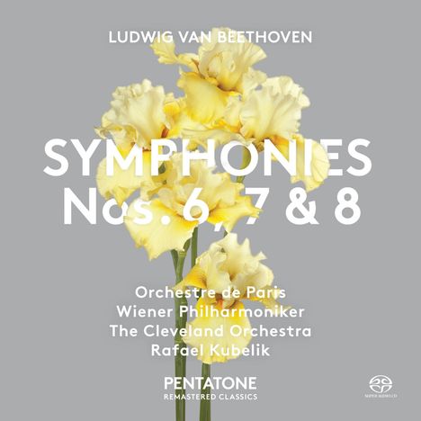 Ludwig van Beethoven (1770-1827): Symphonien Nr.6-8, 2 Super Audio CDs