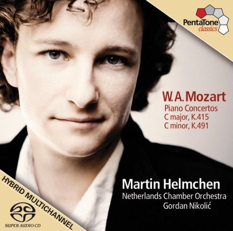 Wolfgang Amadeus Mozart (1756-1791): Klavierkonzerte Nr.13 &amp; 24, Super Audio CD