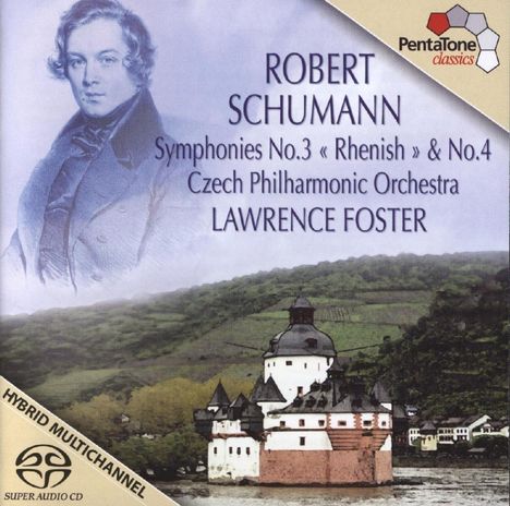 Robert Schumann (1810-1856): Symphonien Nr.3 &amp; 4, Super Audio CD