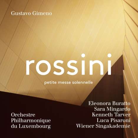 Gioacchino Rossini (1792-1868): Petite Messe Solennelle, Super Audio CD
