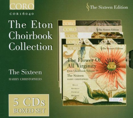 The Sixteen - Eton Choir Book Vol.1-5, 5 CDs