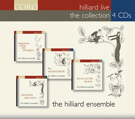 Hilliard Ensemble Live - The Collection, 4 CDs