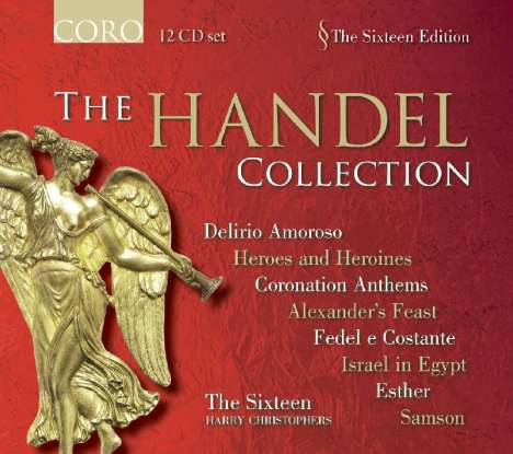 Georg Friedrich Händel (1685-1759): The Händel Collection (Coro), 12 CDs