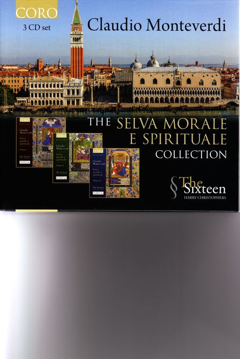 Claudio Monteverdi (1567-1643): Selva morale e spirituale (Gesamt-Aufnahme), 3 CDs