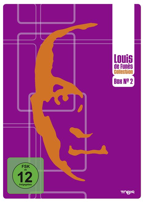 Louis de Funes Collection DVD Box 2, 4 DVDs