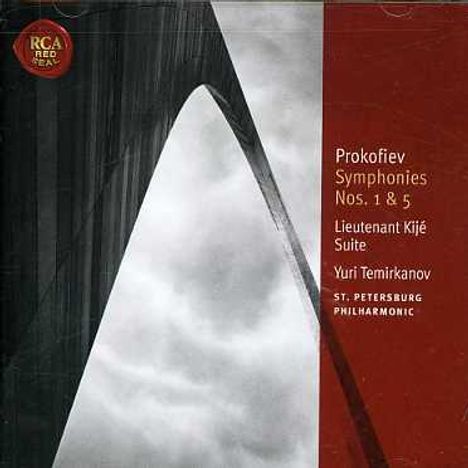 Serge Prokofieff (1891-1953): Symphonien Nr.1 & 5, CD