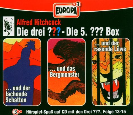 Die drei ??? - Die 05. Box, 3 CDs