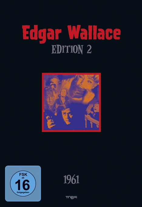 Edgar Wallace Edition 2, 4 DVDs