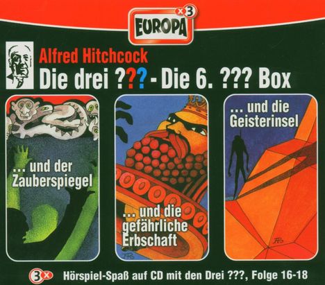 Die drei ??? - Die 06. Box, 3 CDs