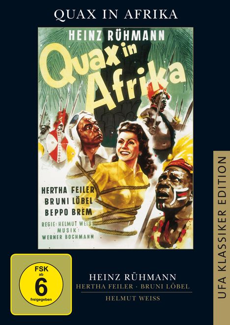 Quax in Afrika, DVD