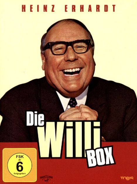 Heinz Erhardt: Die Willi-Box, 4 DVDs