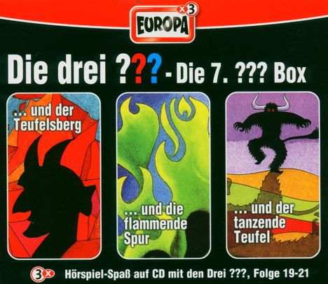 Die drei ??? - Die 07. Box, 3 CDs