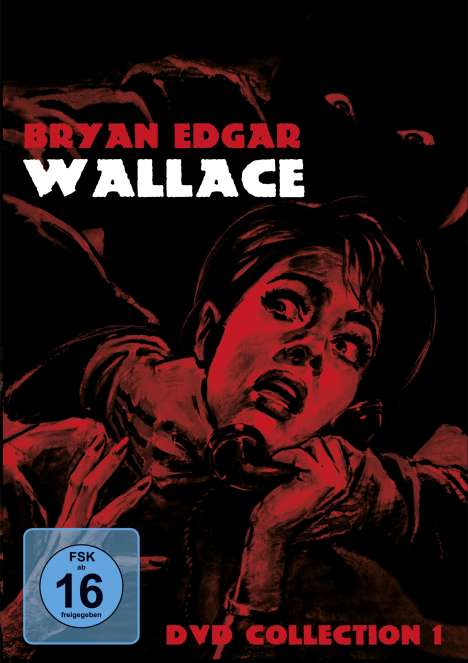 Bryan Edgar Wallace Collection 1, 3 DVDs