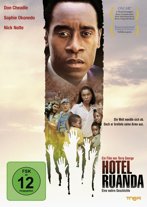 Hotel Ruanda, DVD