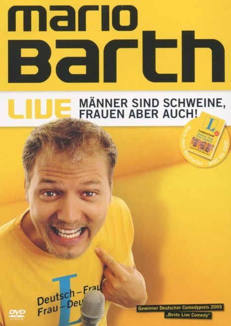 Mario Barth: Live - Männer sind Schweine, Frauen aber auch!, DVD