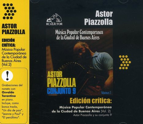 Astor Piazzolla (1921-1992): Musica Popular 2, CD